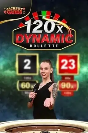 Stôl Dynamic Roulette 120x od Pragmatic Live